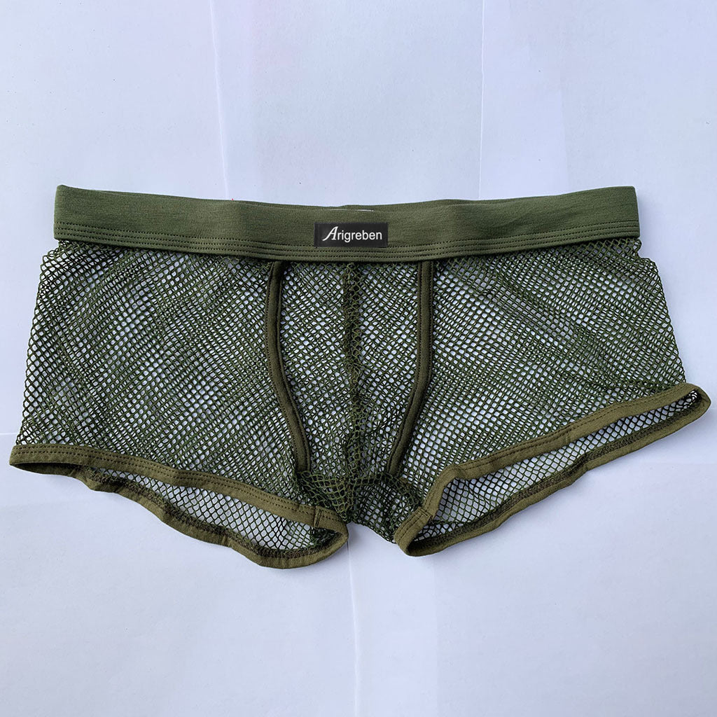 Men's Mesh Breathable Transparent Boxers