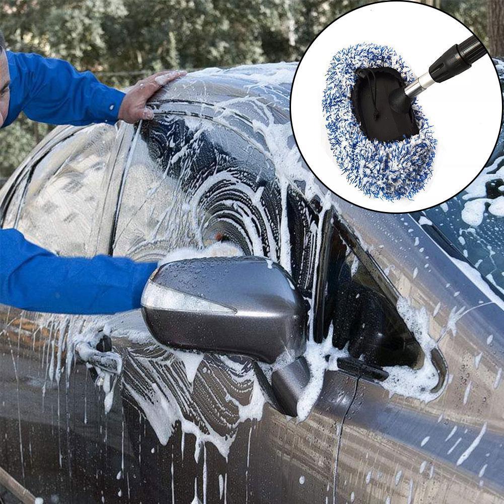 Replacement Cloth Cover for Long Handle Car Brush