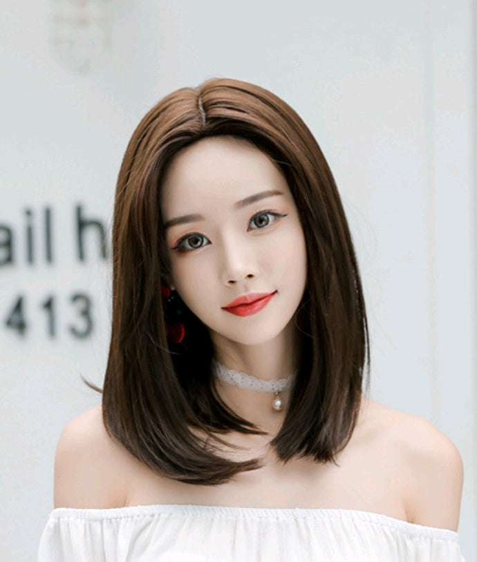 Long Straight Hair Realistic Fashion Wig