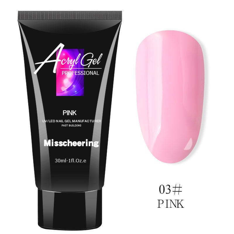 Painless Nail Art Extension Glue: Paper Tray-Free
