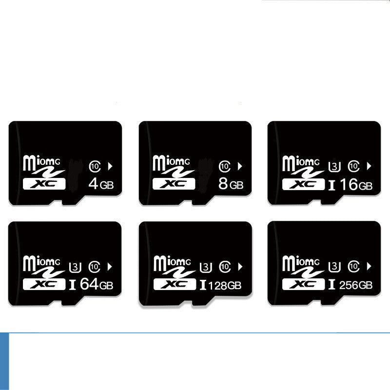 TF Memory Cards: 8GB, 16GB, 32GB, 64GB, 128GB