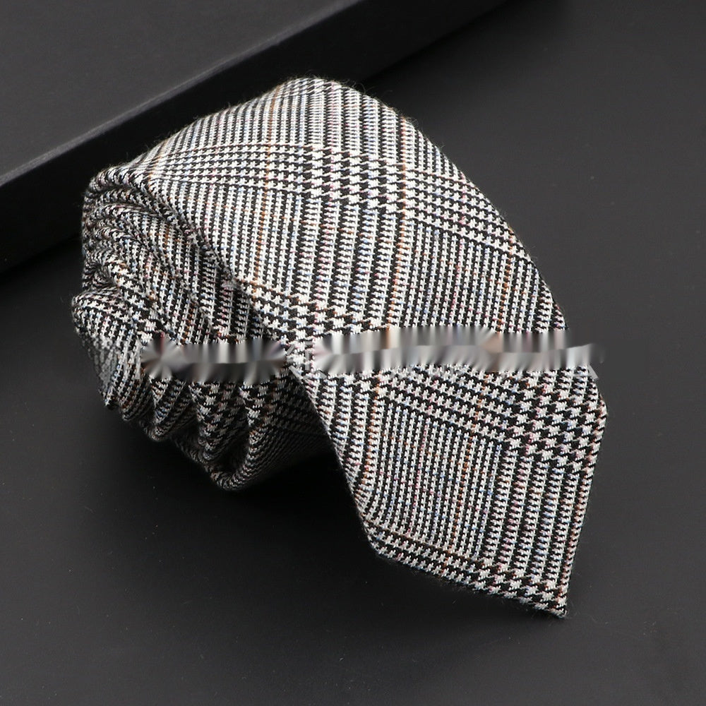Woolen Korean Casual Necktie Accessories