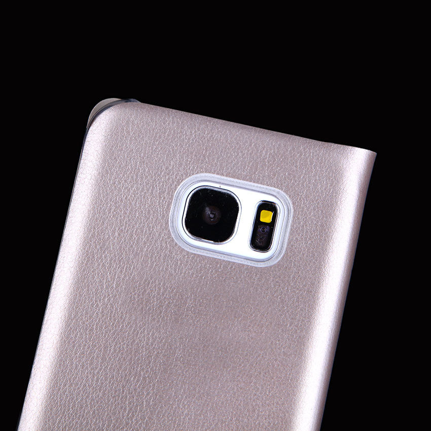 Leather case card flip phone case