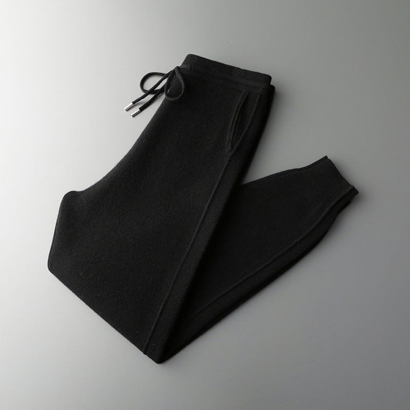 Men's Thick Wool Harem Pants