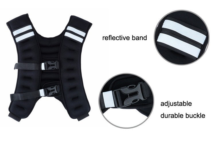 Weight-bearing Invisible Running Sports Physical Training Equipment Sandbags