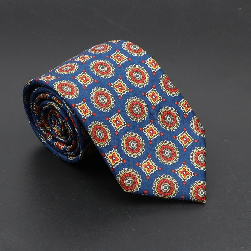 Bohemian Silk Men's Fashion Necktie