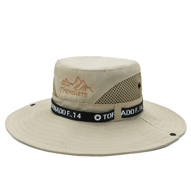 Men's Mountaineering Fishing Sunscreen Visor Hat