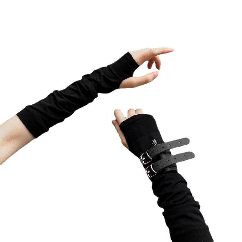Women's Punk Half Finger Sun Sleeve