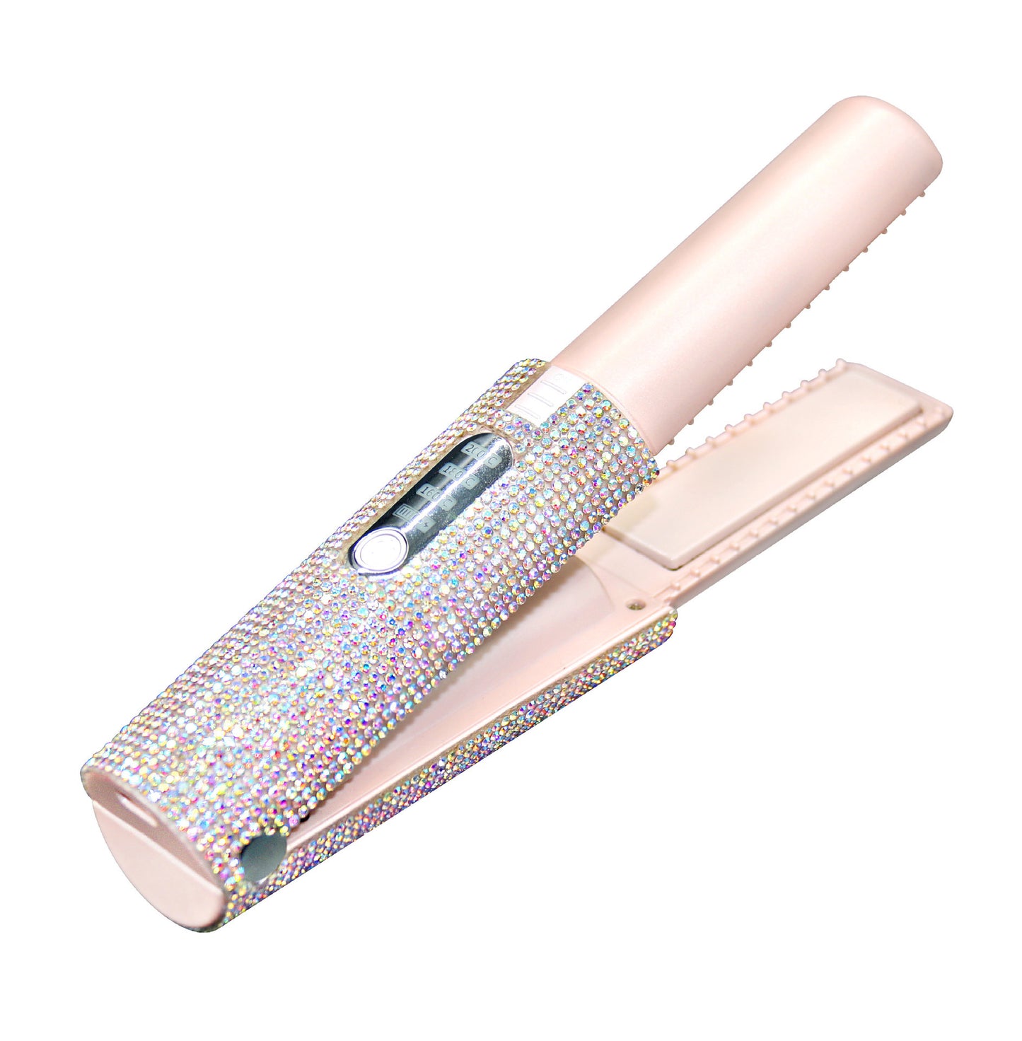 2-In-1 Electric USB Hair Straightening Brush Comb
