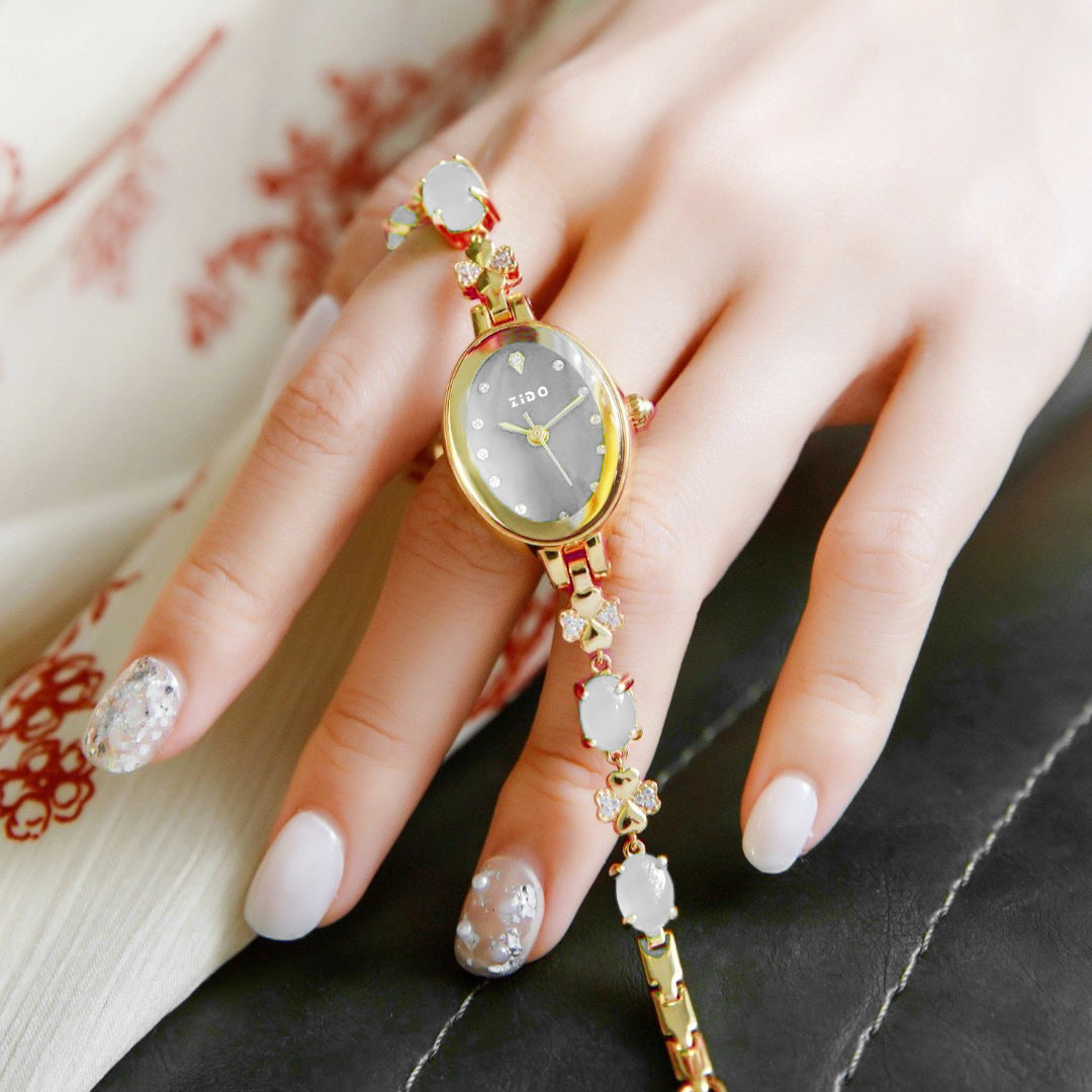 Women's Lux Quartz Diamond Watch