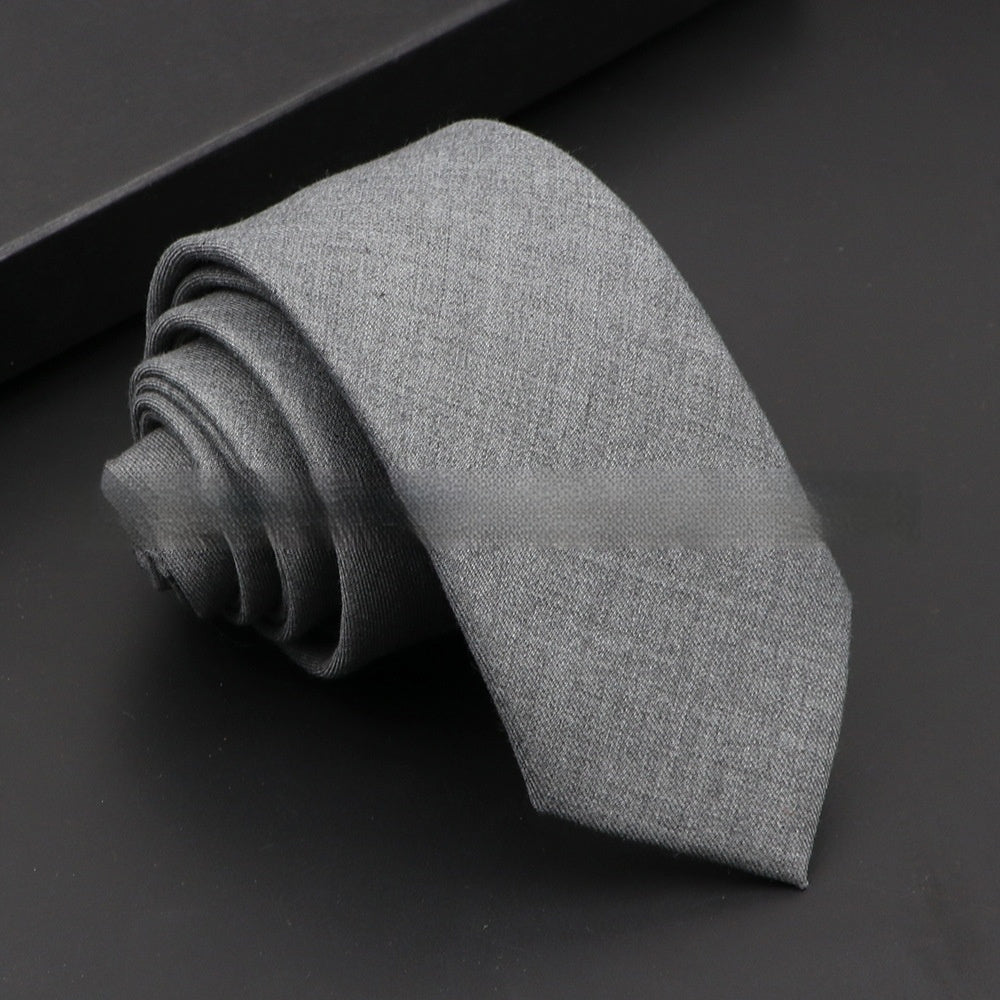 Woolen Korean Casual Necktie Accessories