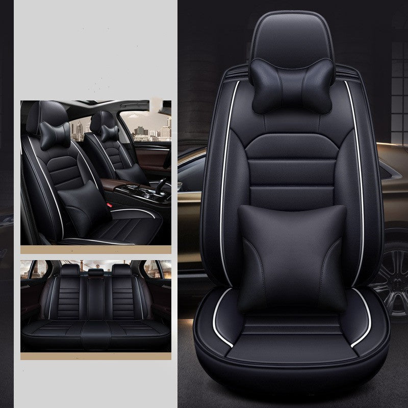 Universal All-Season Leather Seat Cushion