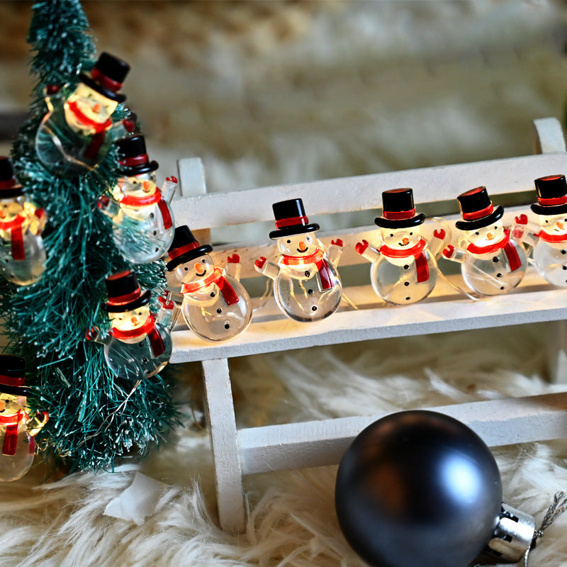 Christmas Snowman Decorative String Lights
