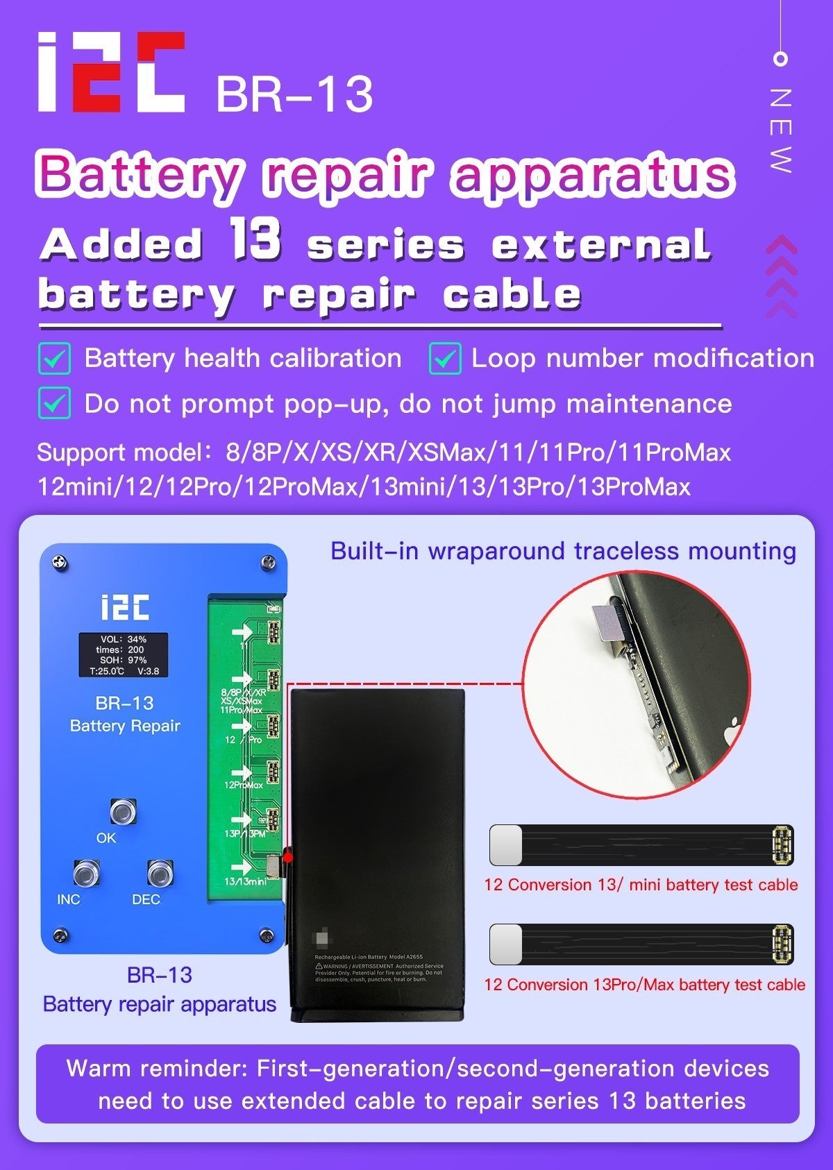 Battery Data Recovery Tool for Capacity Reset