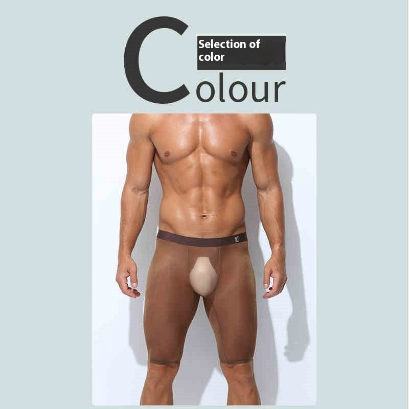 Plus Size Ice Mesh Sports Underwear