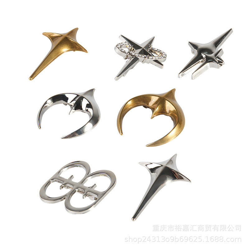 Ins Style Metal Simplicity Brooch