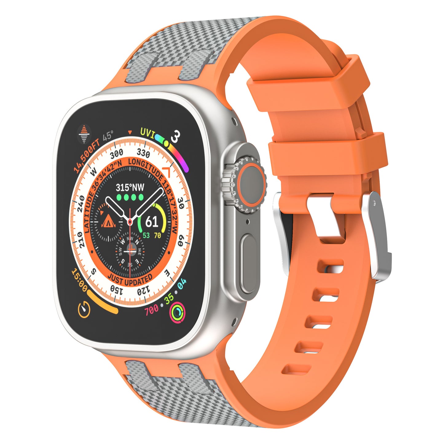 19 GenerationSE Farm Oak Silicone Strap