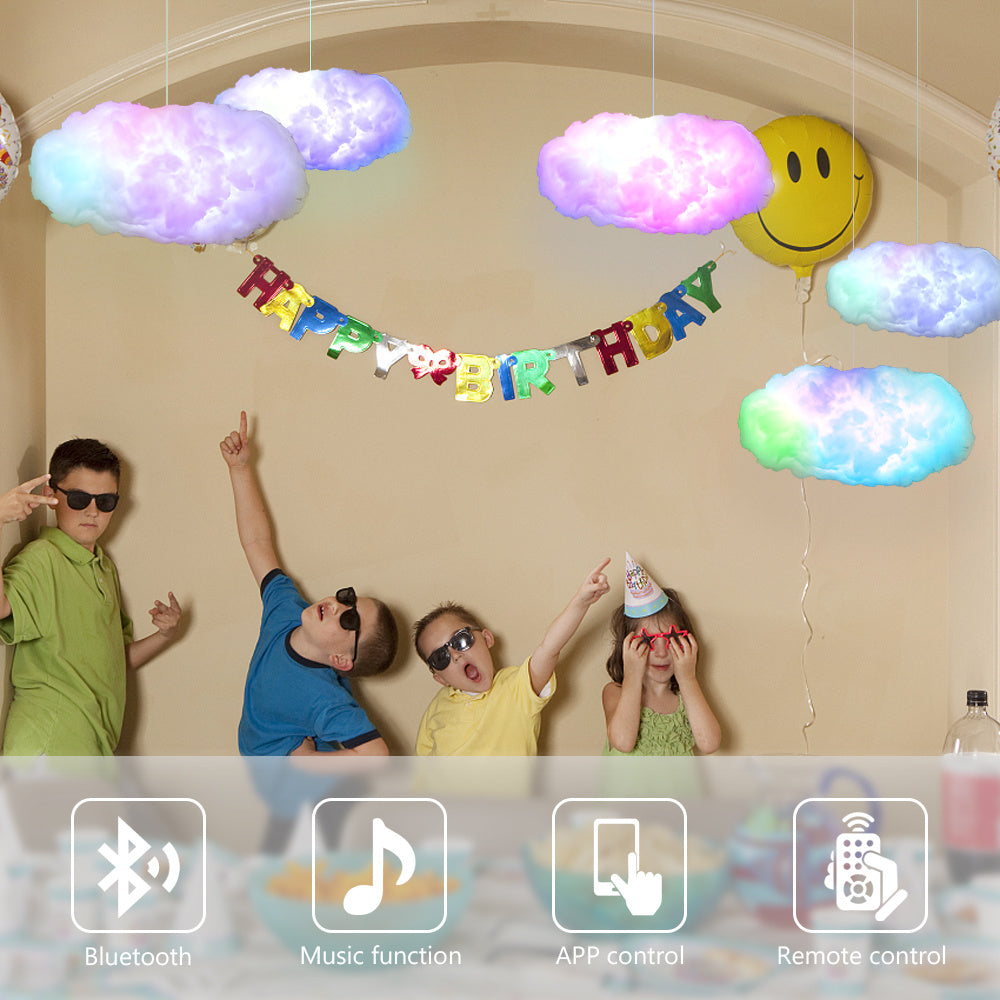 USB Cloud Light APP Control Music Sync Ambient Light