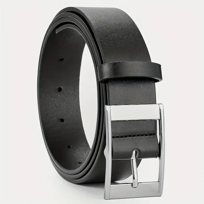 All-matching Pin Buckle Microfiber Belt