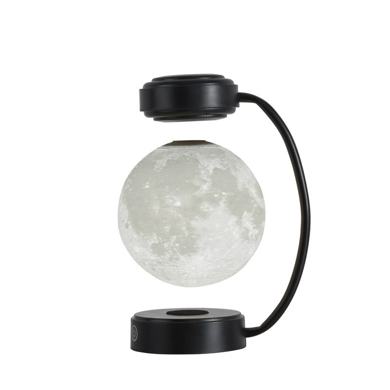 3D LED Moon Night Light Magnetic Floating Lamp Home Office Decoration