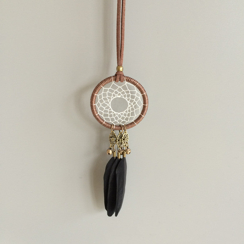 Feather Car Pendant Safety Accessory