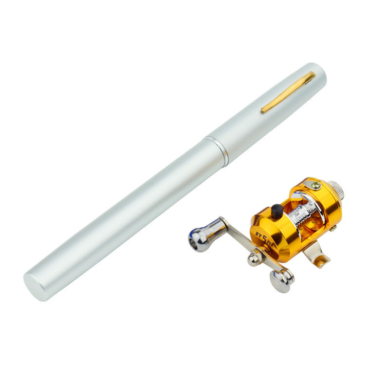 1m Mini Portable Pen Fishing Rod
