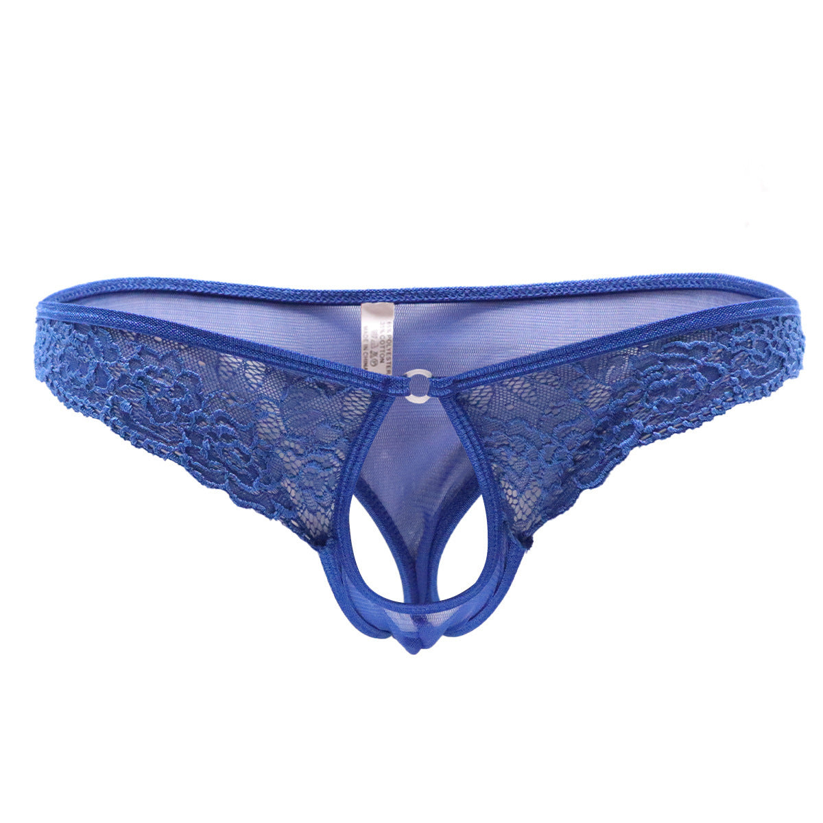 Men's Transparent Lace T-back