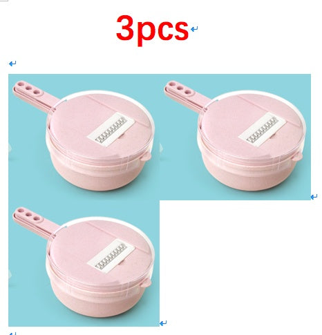 8-in-1 Mandoline Slicer with Strainer and Grater