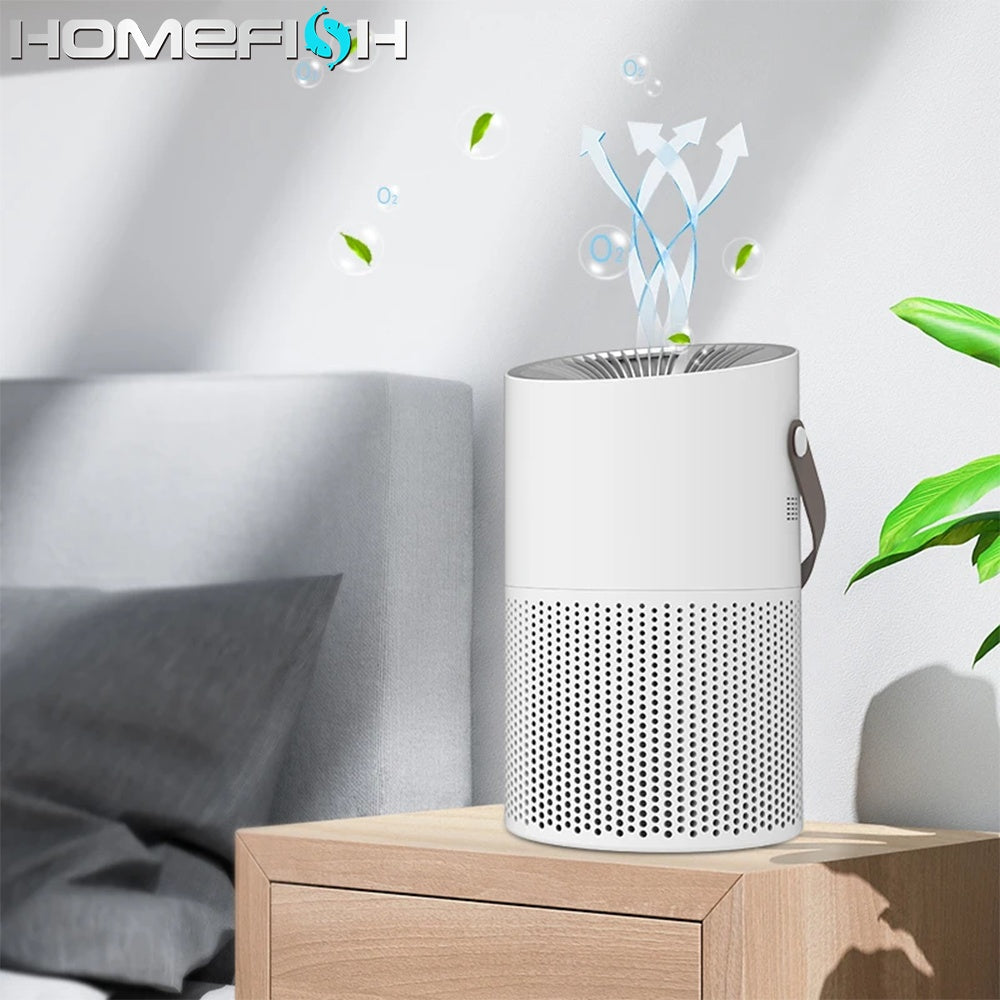 Desktop Air Purifier H13 HEPA UVC Filter
