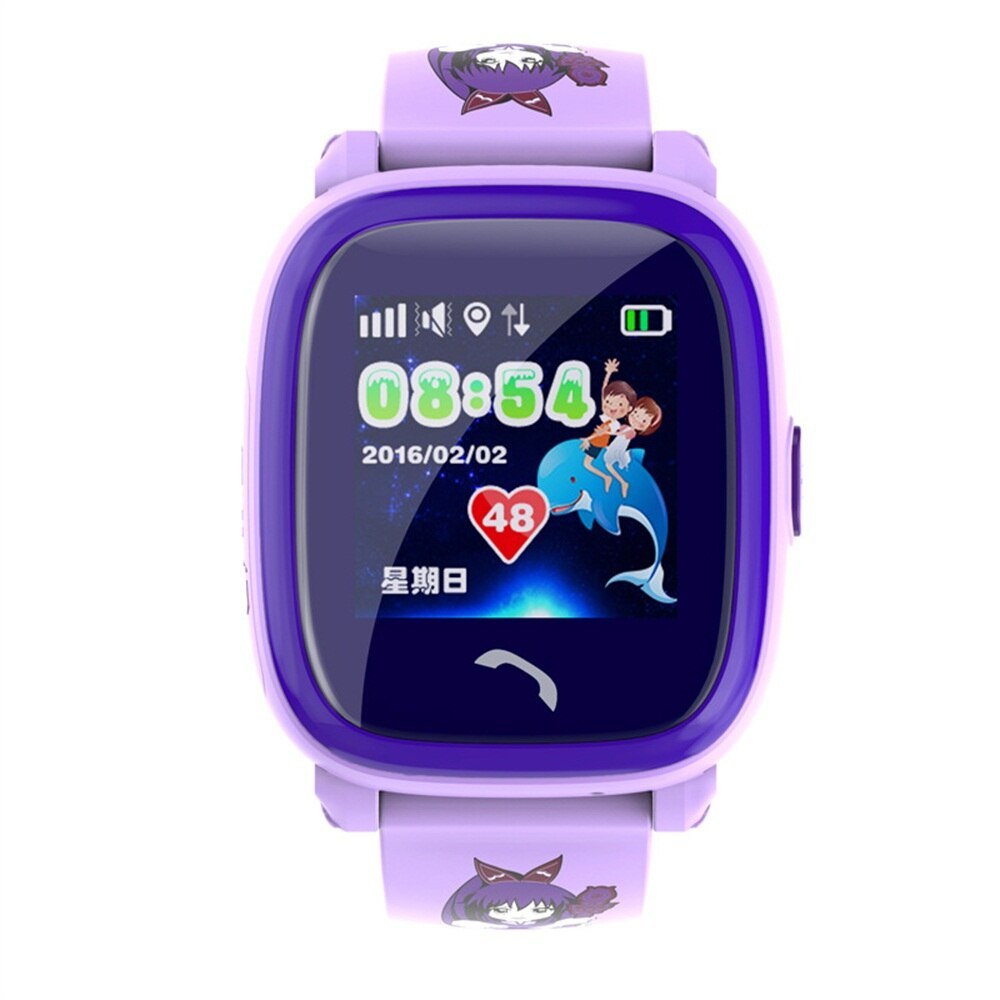 DF25 Kids Waterproof Smart Watch Rescue Call GPS Tracking
