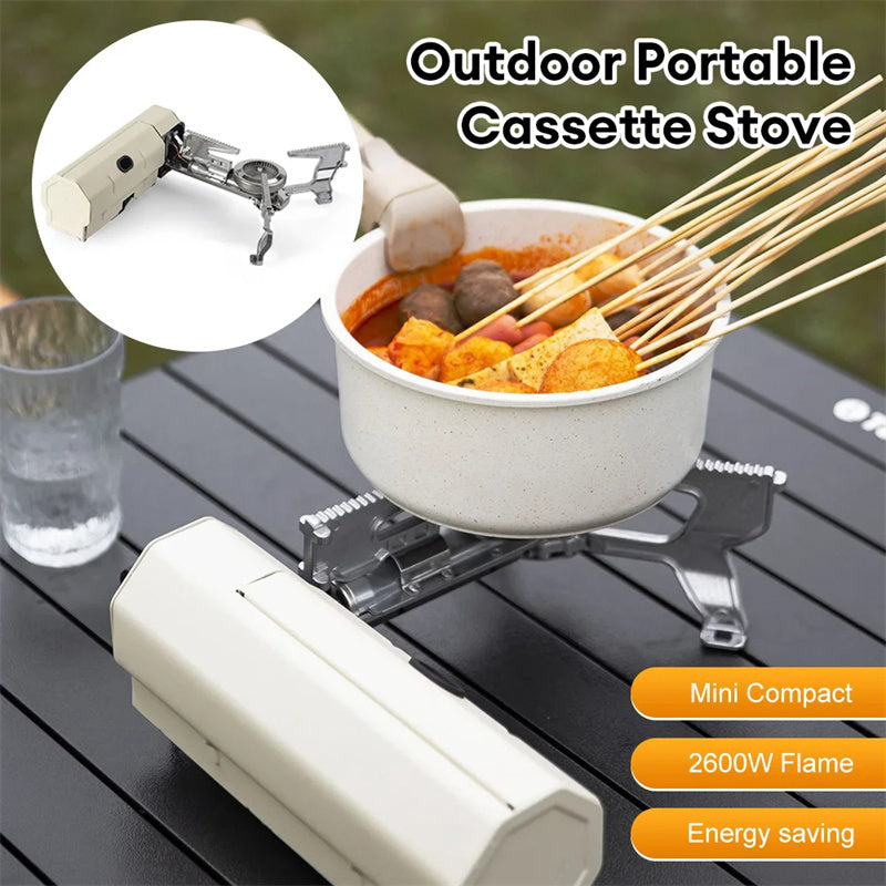 Portable Camping Gas Stove Folding Grill Cooker