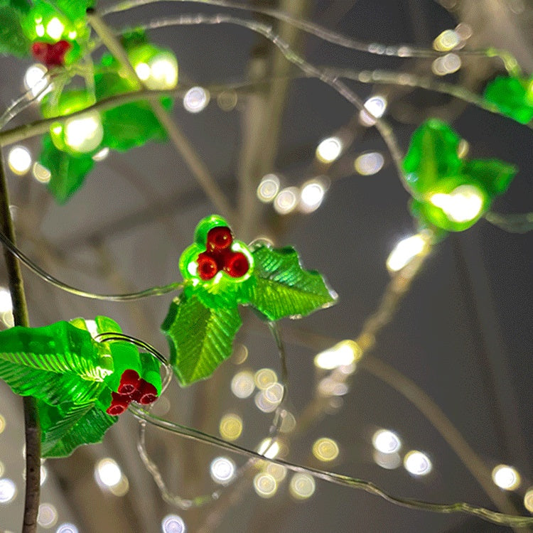 Christmas Bell Tree Elk Copper Wire Lamp