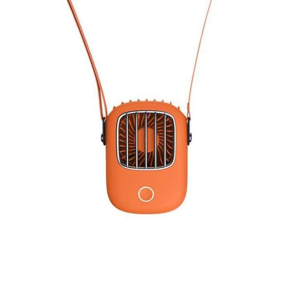 Mini Neck Fan USB Rechargeable Silent Air Cooler