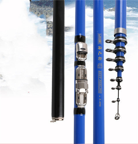 Rocky Carbon Super Light Fishing Rod - Short Throwing Set