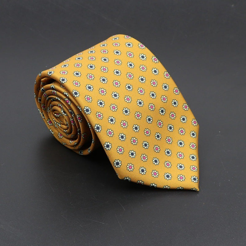 Bohemian Silk Men's Fashion Necktie