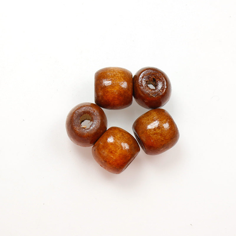 Maple Wooden Bead Drawstring Bag