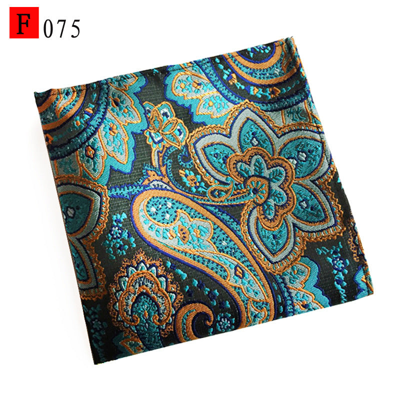 British Business Polyester Yarn Jacquard Small Towel