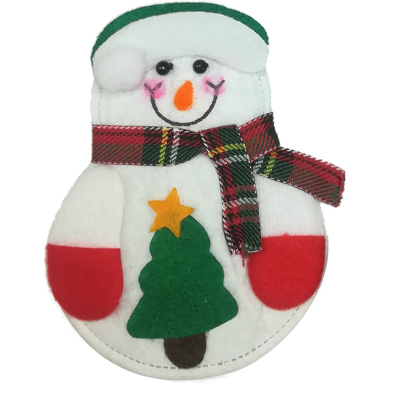 Christmas Snowman Cutlery Set