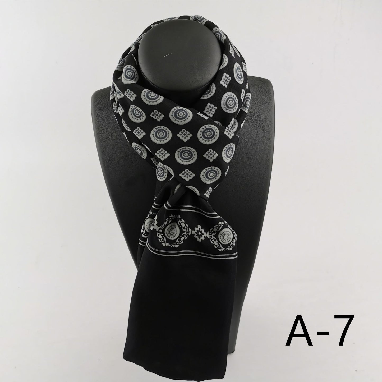 Men's Double Layer Cashmere Washed Warm Scarf