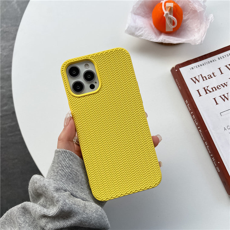 Simple And Advanced Woven Phone Case