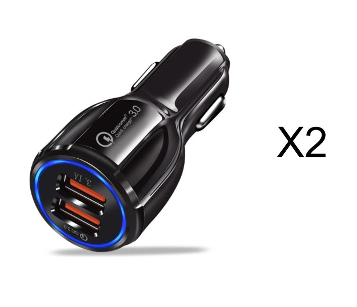 Quick Charge 3.0 Dual USB Car Charger