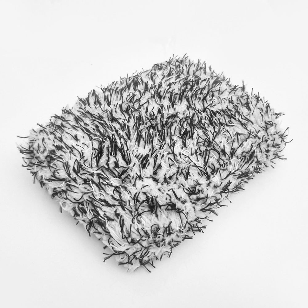 Microfiber Plush Car Wash Sponge Coral Fleece Towel