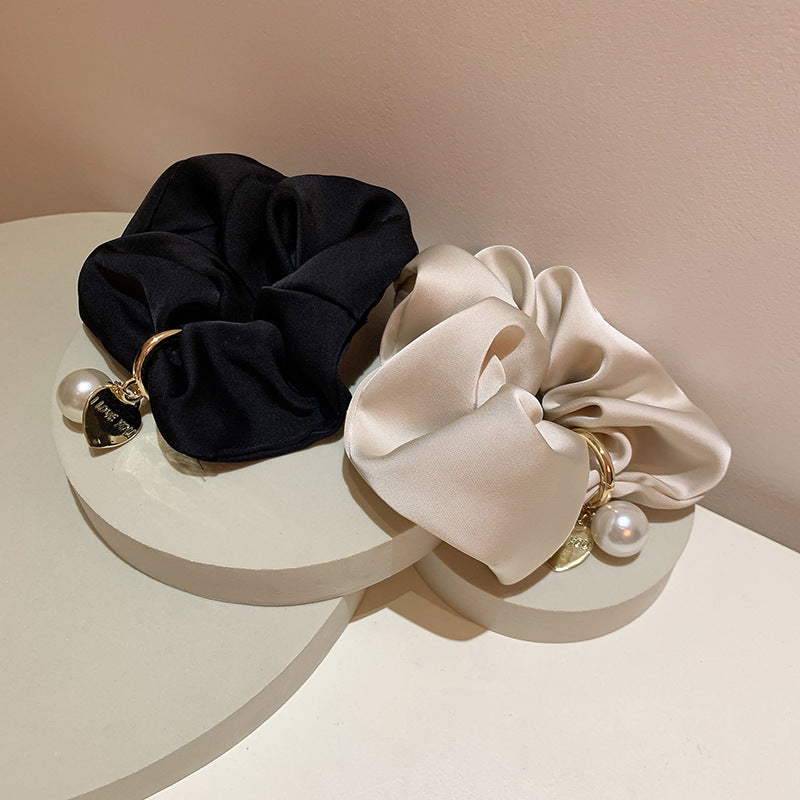 Solid Color Elegant Flower Hair Ring