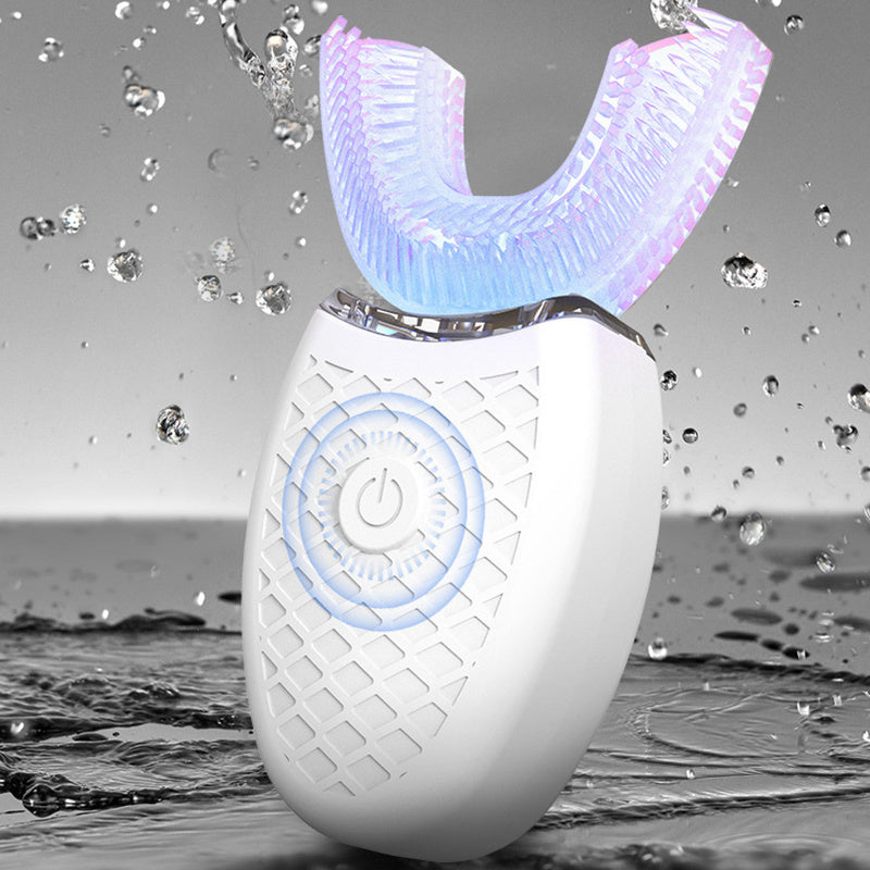 Electric U Shaped Toothbrush IPX8 Waterproof For Kids And Adults