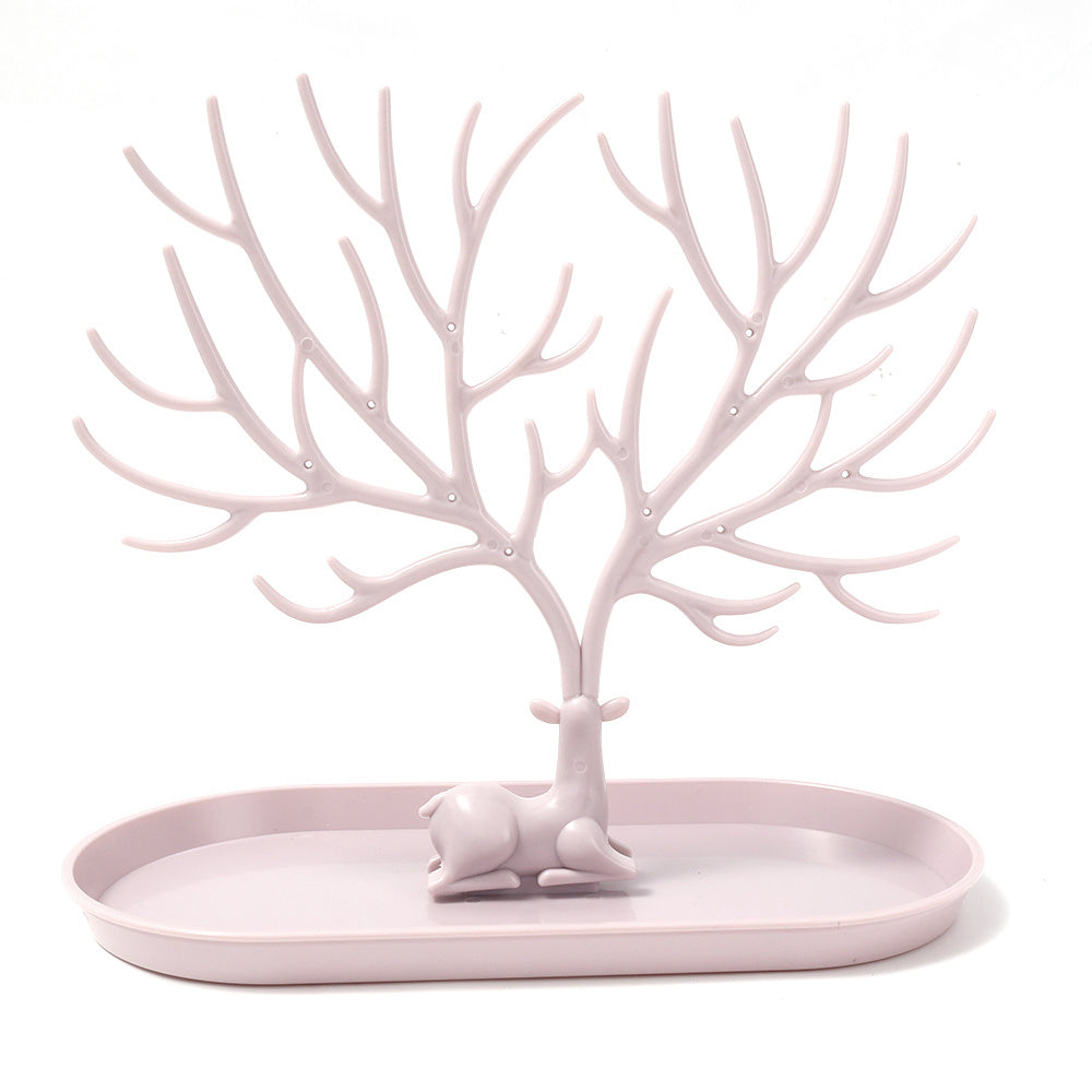 Deer Jewelry Display Stand with Drawer