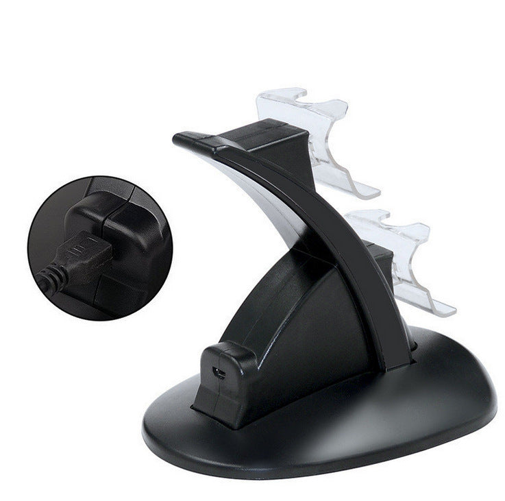Plastic Gamepad Two-seater Controller Charger