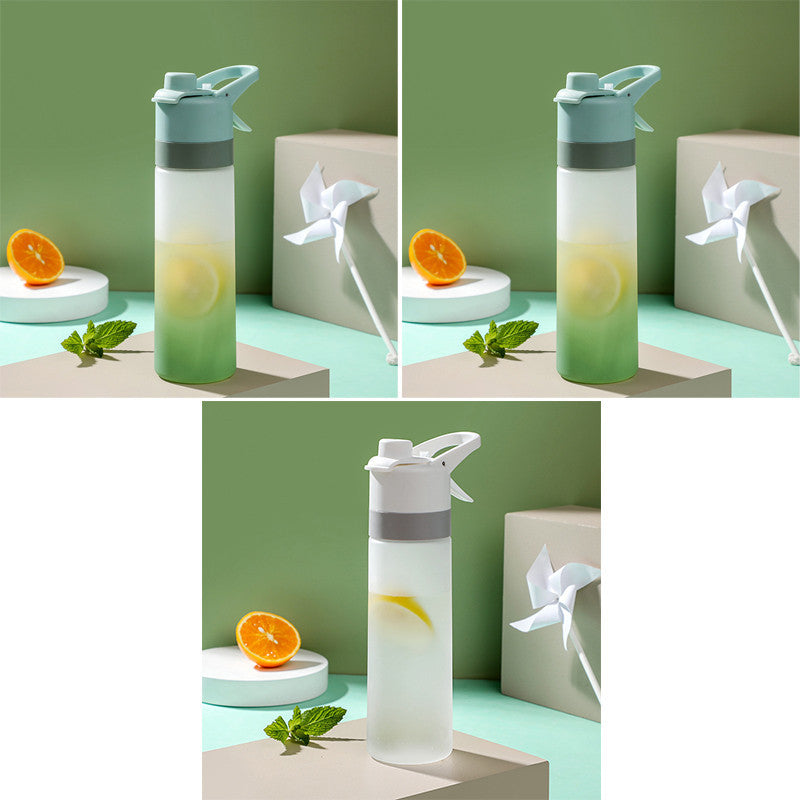 Spray Water Bottle for Fitness and Travel