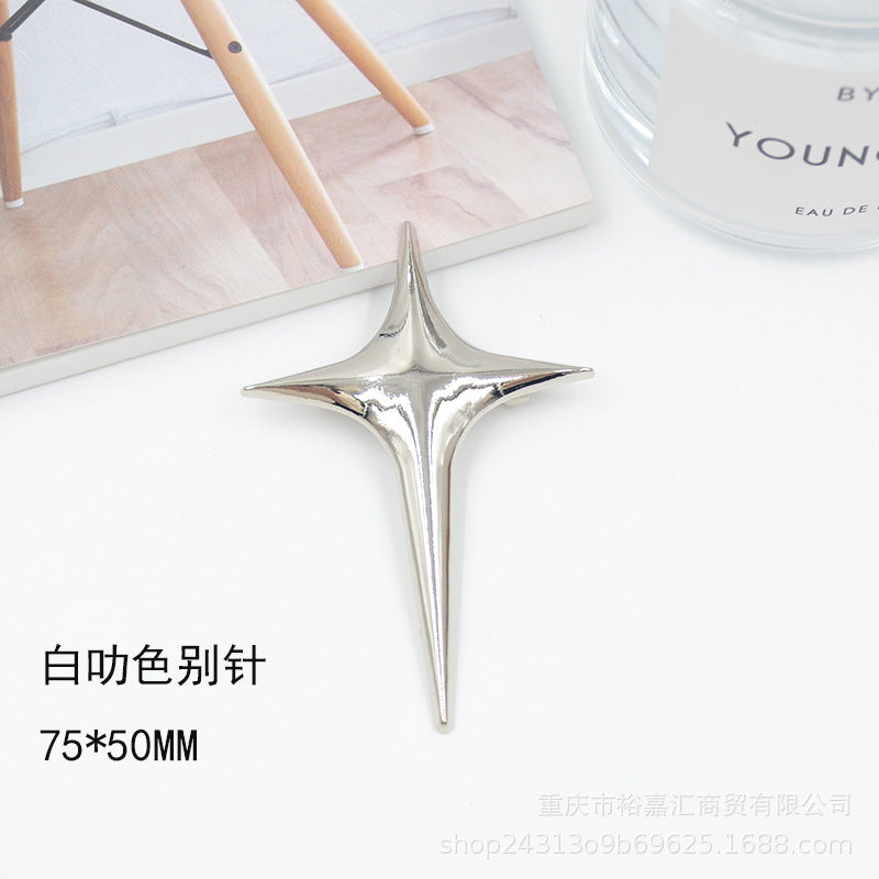 Ins Style Metal Simplicity Brooch
