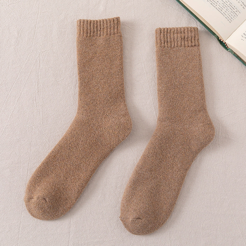 Winter Warm Wool Fleece Lined Mens Socks