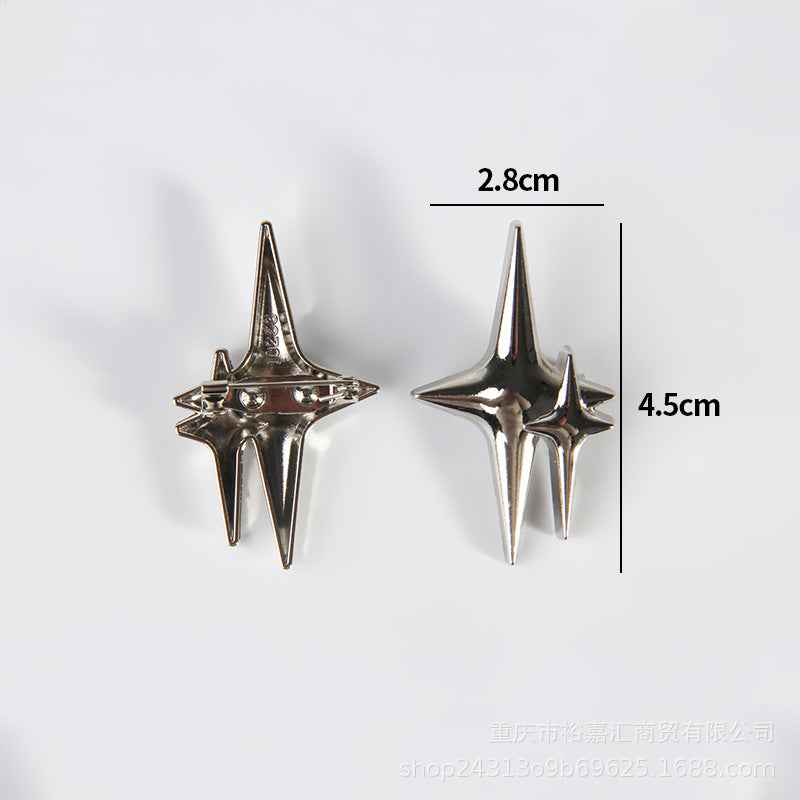 Ins Style Metal Simplicity Brooch